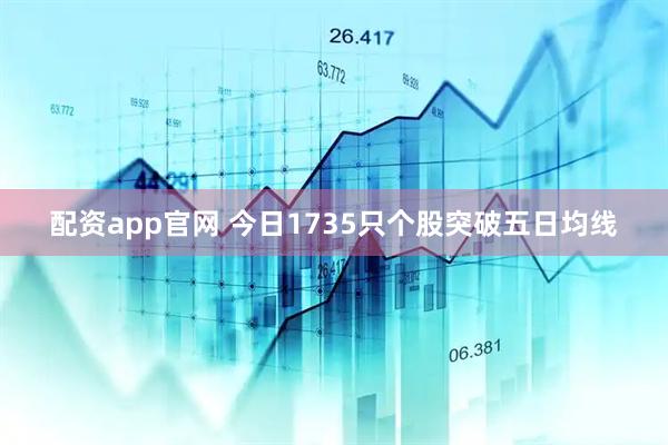 配资app官网 今日1735只个股突破五日均线
